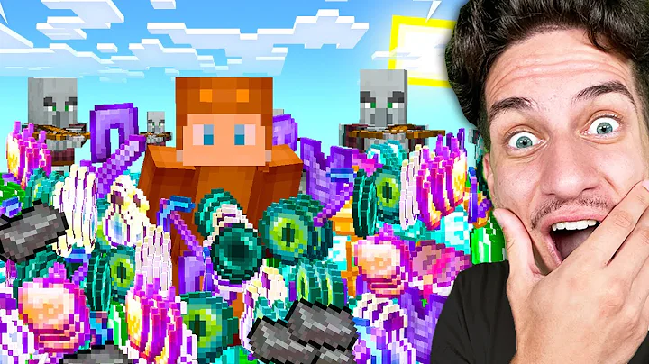 Minecraft, But Damage MULTIPLIES Your INVENTORY!