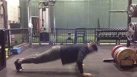 Yoga Push Ups w:Toe Touch