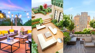 Modern & Inspiring Rooftop Terrace Design Decor Ideas | Rooftop Garden Design | Terrace Makeover