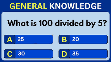 How Good Is Your General Knowledge? Take This 30 -question Quiz To Find Out! (Part 18)