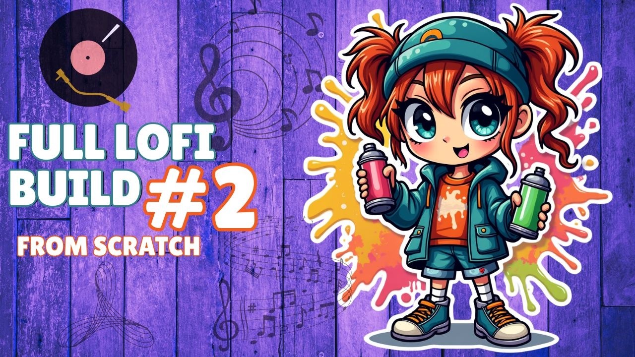 FULL LOFI BUILD #2 🎶 From Scratch (2H 10M Chill Session)