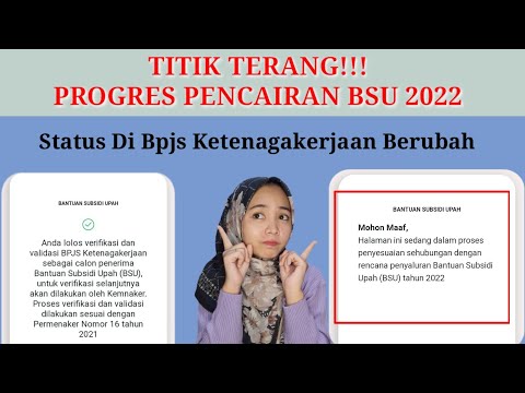 BSU BPJS KETENAGAKERJAAN SEGERA CAIR!!!CEK STATUSMU SEKARANG