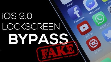 iOS 9 Lockscreen bypass is fake!