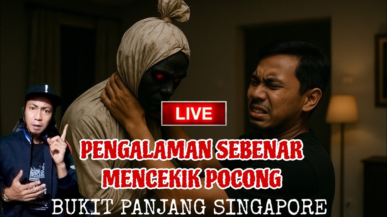 EP240 SAYA PERNAH MENCEKIK POCONG #horrorstories #singaporehorror #kisahseram #bukitpanjang