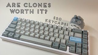 GMK clones worth it or not! Unboxing 20$ keycaps set!
