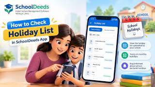 How to Check the School Holiday List in the SchoolDeeds App