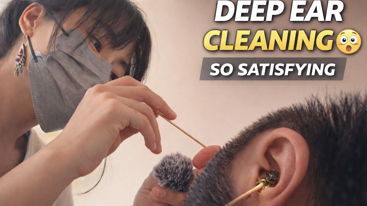 Deep Ear Cleaning You Can’t Stop Watching 👂 - YouTube