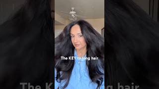 The key to long hair and how often to cut it and what cut to ask for maximum growth #longhair