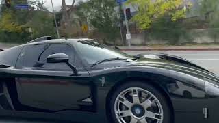 1/1 Black Maserati MC12 Acceleration