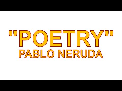 ANALYSIS: 'Poetry' by