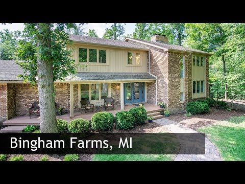 30851 Bristol Lane, Bingham Farms, MI home video tour