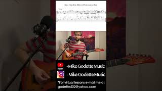 Guitar Lick Shorts - Jimi Hendrix Minor Pentatonic Run #jimihendrix #manicdepression #guitarlicks