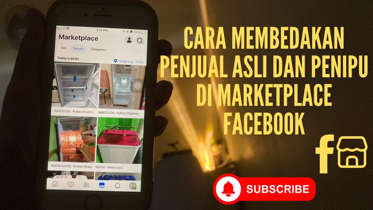 Cara Membedakan Penjual Asli dan Penipu di Marketplace Facebook | Tips Membeli barang di Facebook