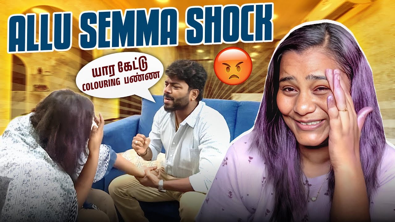 My NEW HAIR colour 🫨 | Prank on HUSBAND went Extremely Wrong 🤬 | Allu Loves Priya