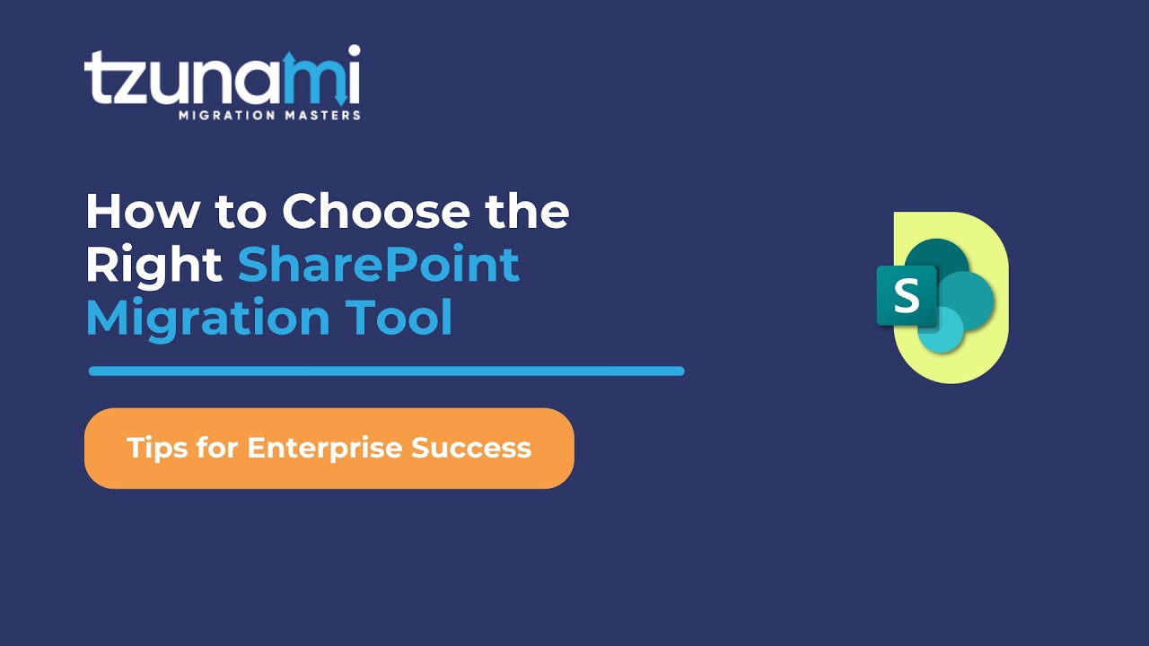 How to Choose the Right SharePoint Migration Tool - YouTube