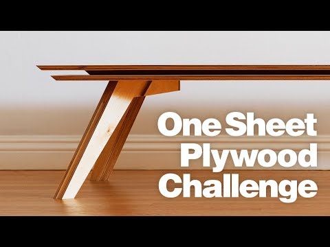 Video: How To Make A Coffee Table From Chipboard