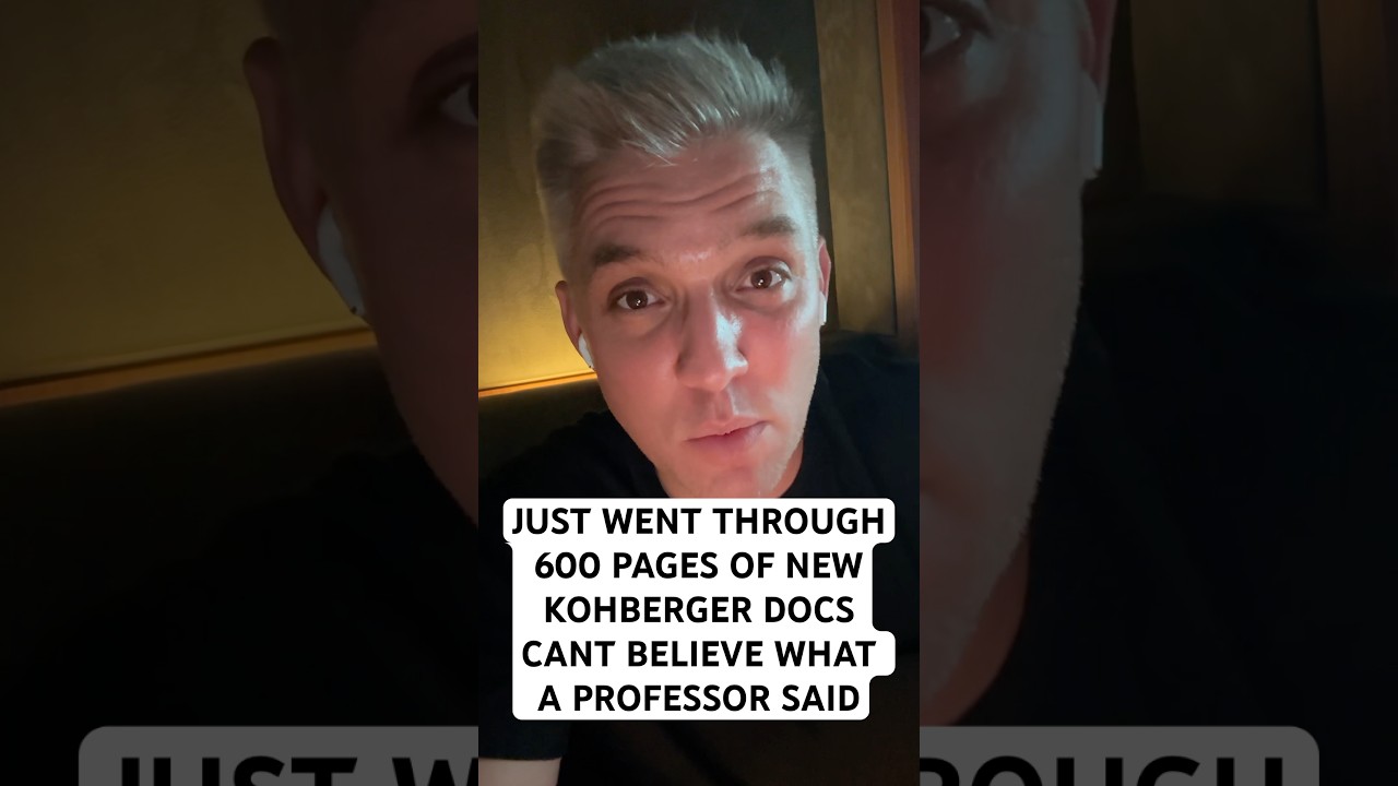Только что просмотрел последние 600 страниц документов Брайана Кохбергера.