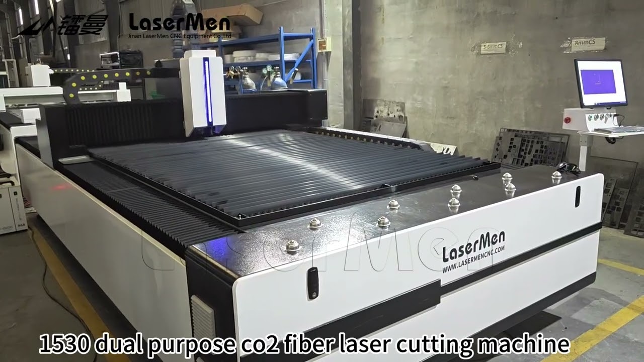 [LaserMen] LM-1530 150w+1kw dual purpose co2 fiber laser cutting machine