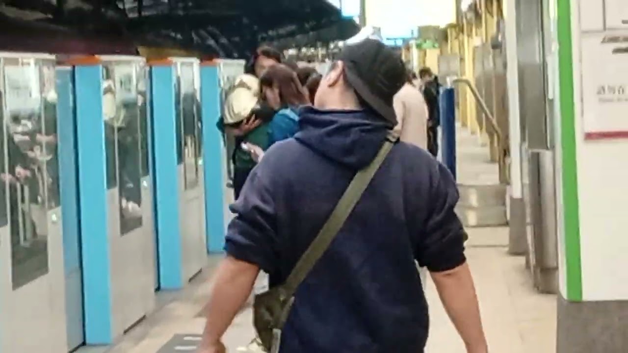 MTR East rail line R train Tai wo station 