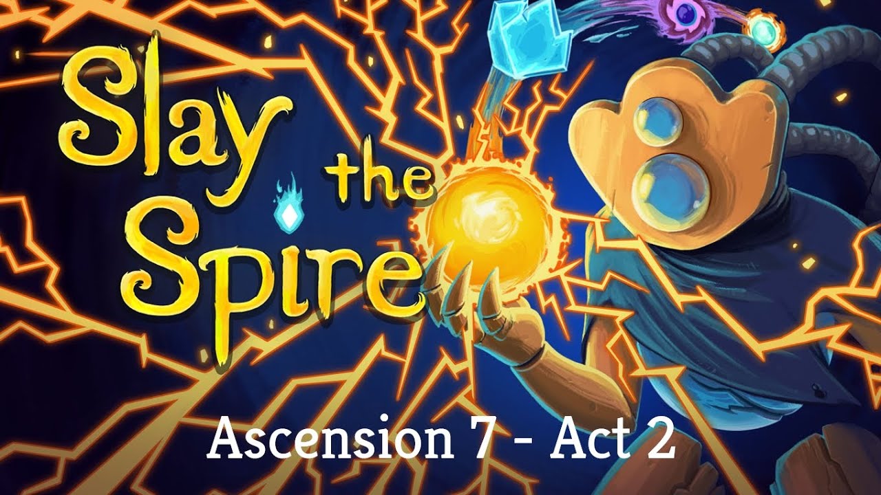 Slay the Spire - The Defect, Ascension 7, Act 2