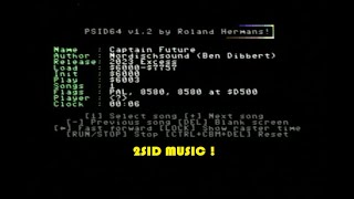 C64 - Music Captain Future [2sid] by Excess (2023)