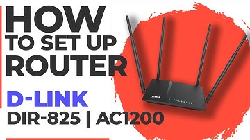 ✅ How to Set Up D-Link DIR-825 WiFi Router | How to Setup D-LINK AC1200 DIR-825