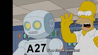 Working hard or hardly working - the Simpsons