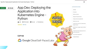 App Dev : Deploying the Application into Kubernetes Engine - Python || #qwiklabs #GSP188 @qwiklabs1