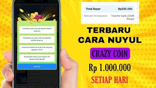 TERBARU CARA NUYUL CRAZY COIN AKHIR TAHUN 2021 screenshot 5