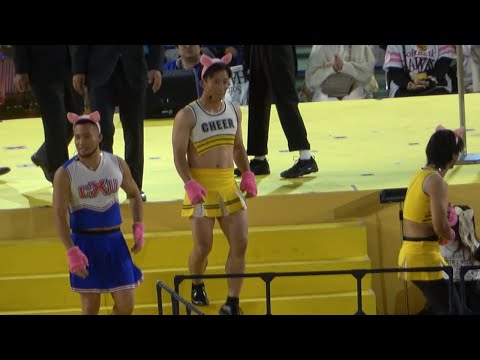 ファン感謝祭で放送事故WWW福岡ソフトバンクホークス【タカホーパーティー2024】野村勇、佐藤直樹らがチアガール&つけ耳コスプレWWW
