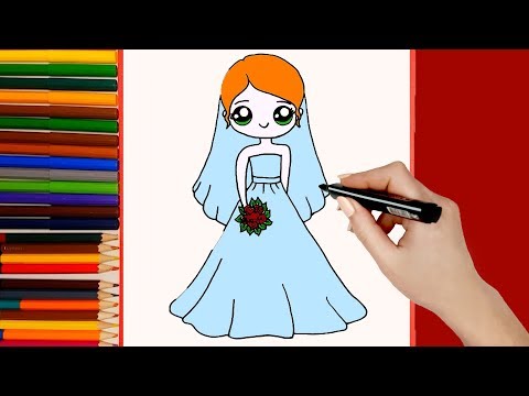 Video: Cómo Dibujar Una Novia