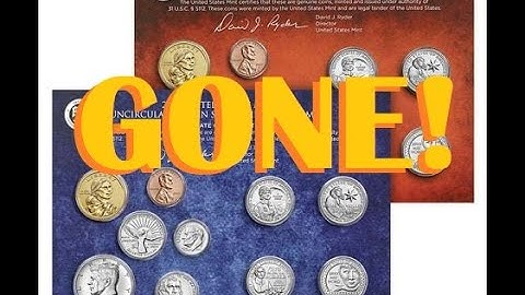 The 2022 US Mint Uncirculated Mint Set Is No Longer Available.