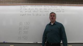 ACCUPLACER Review: Arithmetic Problem 37 - Mathematics with Dan Avedikian