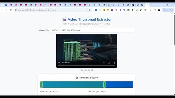 Build a FFMPEG WASM Video Editor to Extract Video Thumbnails as Images in Browser Using HTML & JS