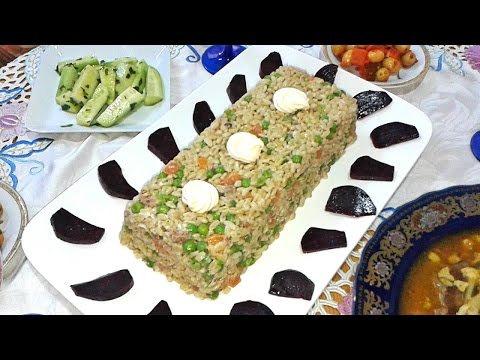 سلطة ابلي او القمح بالخضار و الطون صحية و لذيذة مع مطبخ ياسمينة