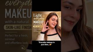 Light everyday makeup in just 5 min…. #makeup #new #beauty #unfrezzmyaccount #youtubeshorts