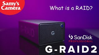 Learn what a RAID is and why the Sandisk Professional G-RAID 2 is the ultimate backup solution