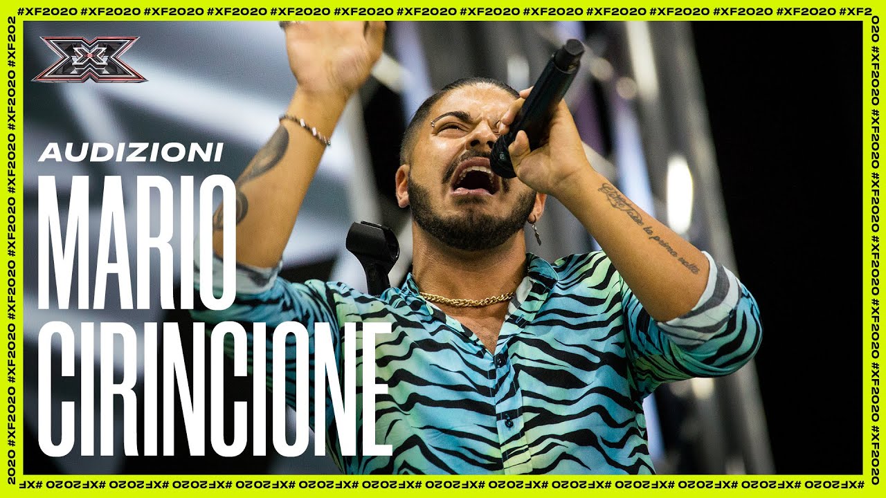 Mario Cirincione X Factor Italia 2020