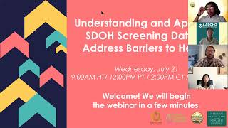 Understanding and Applying SDOH Screening Data to Address Barriers to Health