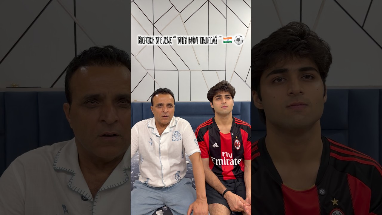 Before we ask WHY NOT INDIA? 🇮🇳⚽️ | Raj Grover | #shorts