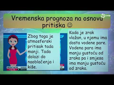 Domaća zadaća za 8. razred: Fizika - Atmosferski pritisak