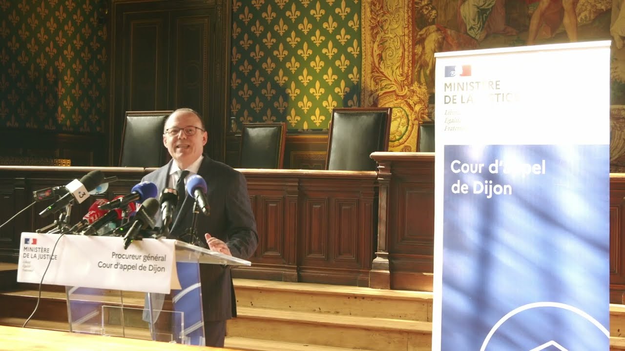 Affaire Grégory : Conférence de presse du procureur général à la cour d'appel de Dijon