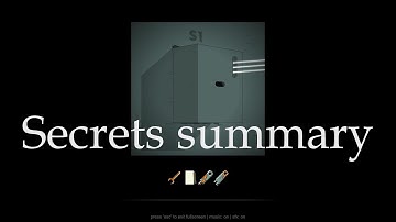 Submachine 6: The Edge | Secrets summary