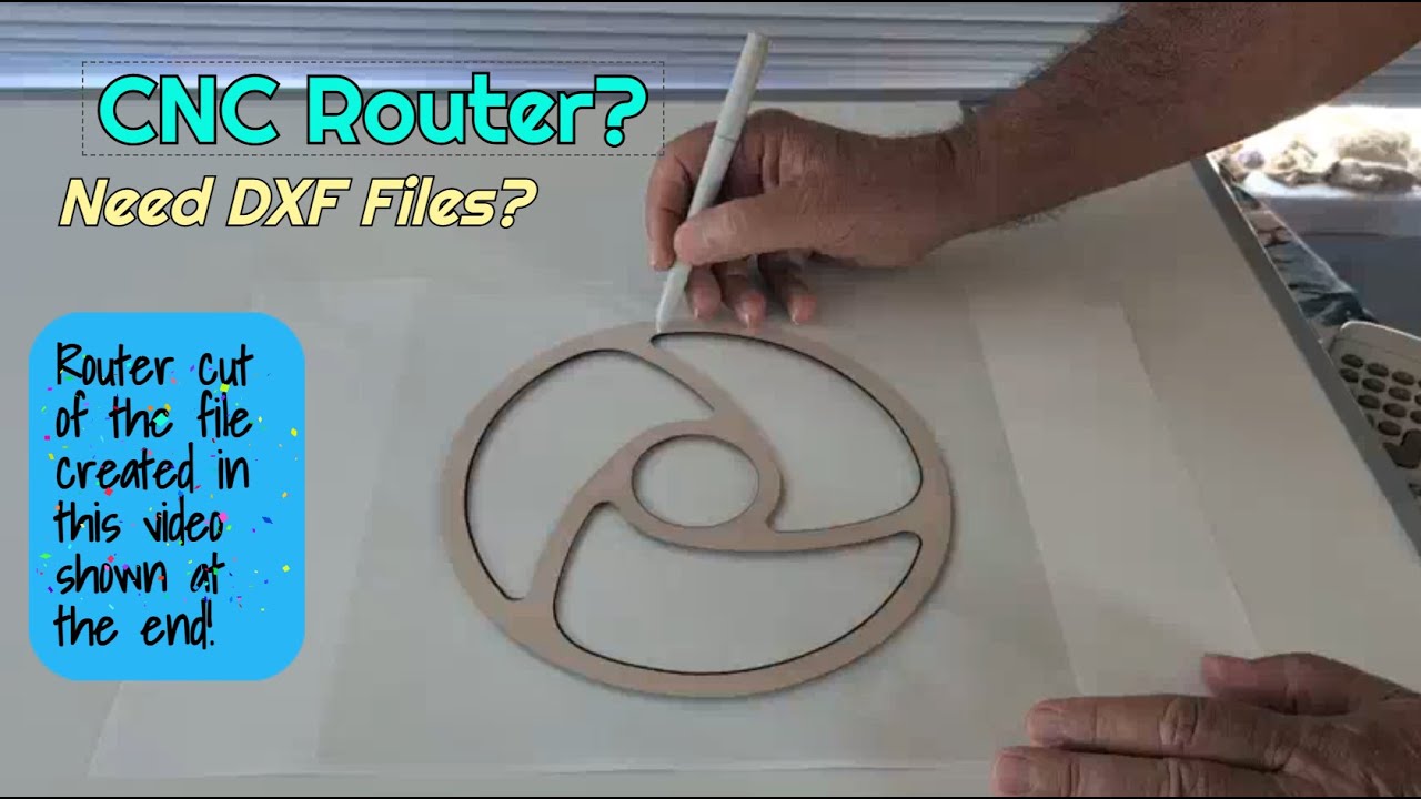 Network Router Dxf Create accurate DXF files for your CNC router using logic trace system ...
