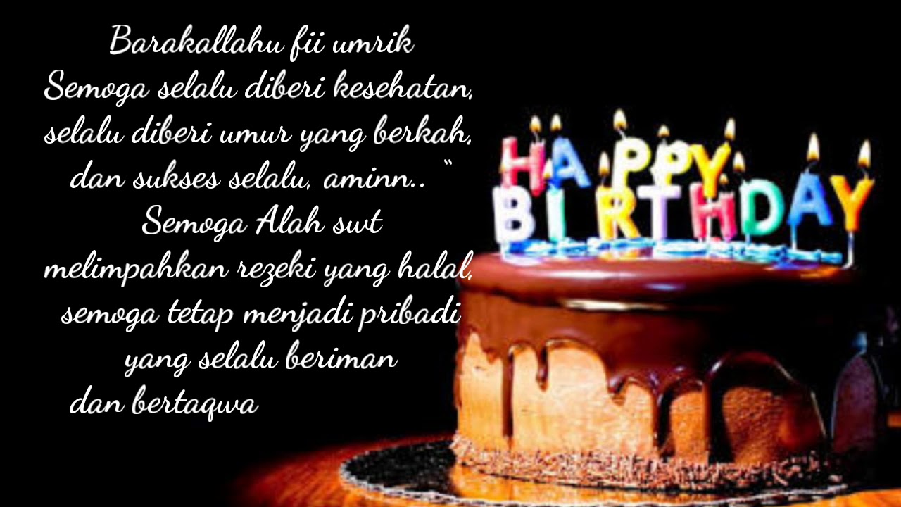 Kata Motivasi Selamat Ulang Tahun Status Whatsapp Video