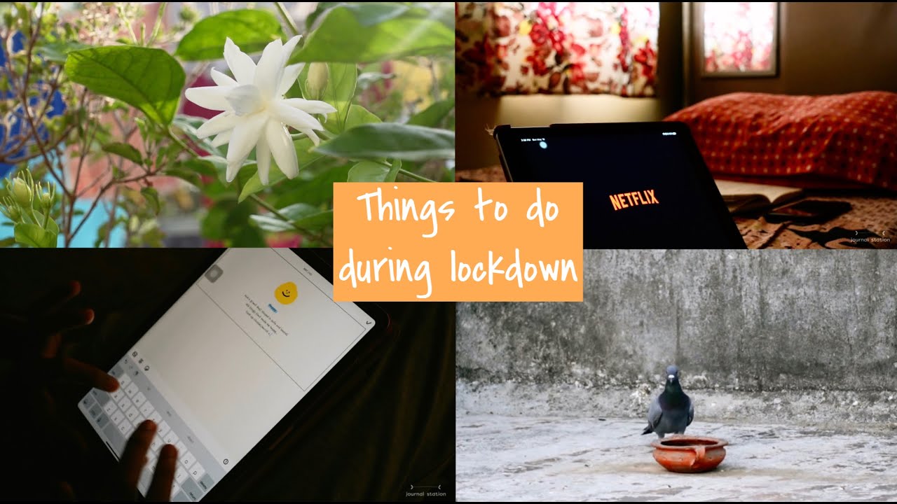 Bored in lockdown? Do these things... | Journal Station 