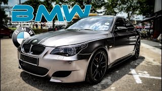 AN ELEGANT WRAP FOR THIS BMW | CHARCOAL GRAY