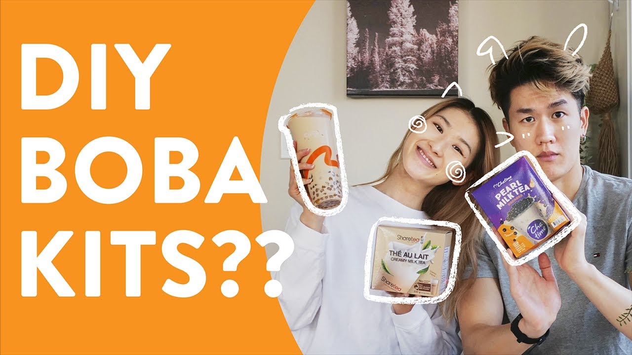 At Home Boba Kit Review (Chatime vs Sharetea vs CoCo) YouTube