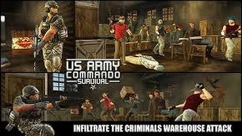 US Army commando survival gameplay