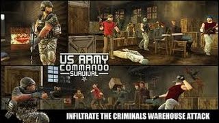 US Army commando survival gameplay screenshot 5